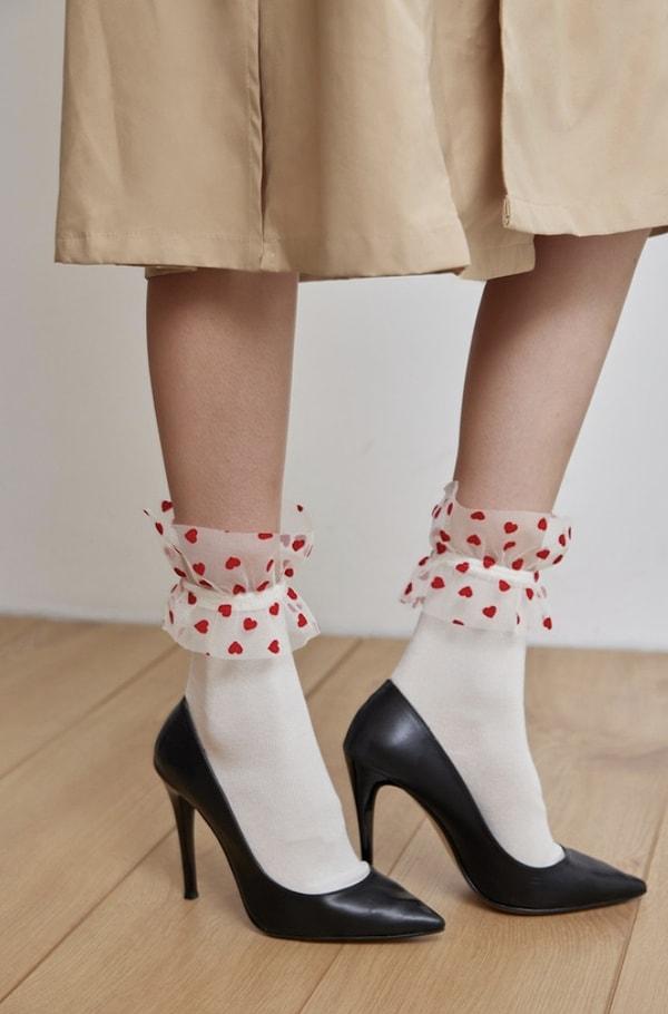 Katia&Bony Heart Kadın Soket Çorap