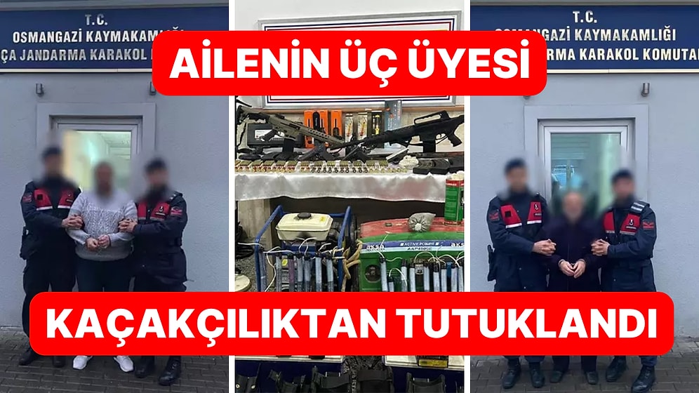 Kaçakçılık Dededen Toruna Geçmiş: Dede, Oğul ve Torunu Tutuklandı
