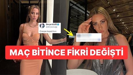 Derya Uluğ Bu Kez Fenerbahçe'nin Beşiktaş'ı 3-1 Mağlup Ettiği Maça Yaptığı Yorumla Güldürdü