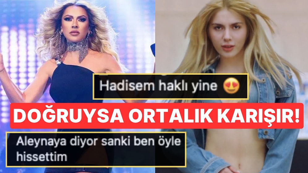 Hadise'nin Sahneden Aleyna Tilki'ye Gönderme Yaptığı Düşünüldü: "Bebeleri Pistten Alalım"