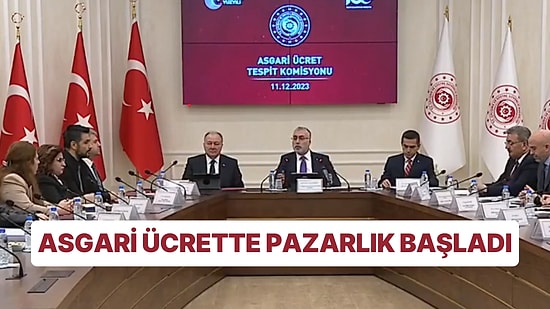 Asgari Ücret İçin İlk Açıklama Geldi: İlk Toplantıda Taraflar Konuştu