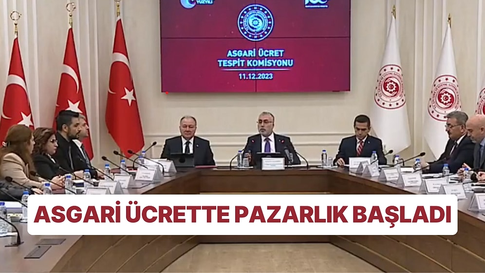 Asgari Ücret İçin İlk Açıklama Geldi: İlk Toplantıda Taraflar Konuştu