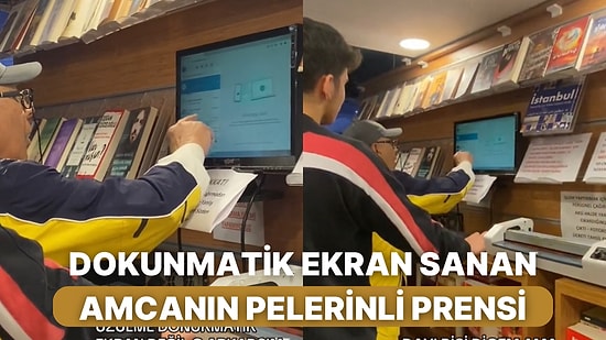 Bilgisayar Ekranını Dokunmatik Sanan Amcayı Bozmayıp Mouse ile Yardımcı Olan Gence Bayılacaksınız