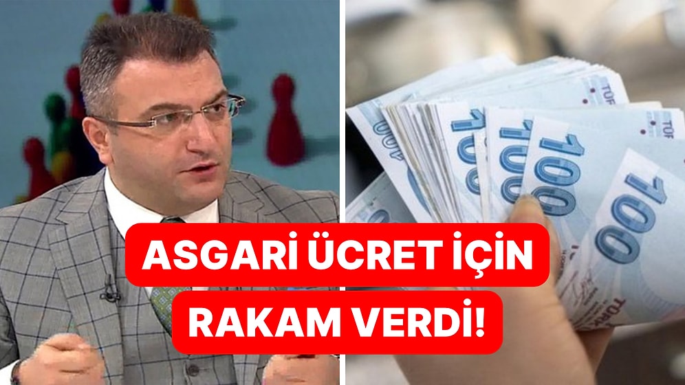 Gazeteci Cem Küçük'ten Asgari Ücret Tahmini: "Erdoğan Enflasyonu Yuvarlayabilir"