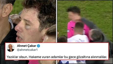 Türk Futbolunun Utanç Gecesinde Hakem Halil Umut Meler'e Yapılan Saldırıya Tepkiler