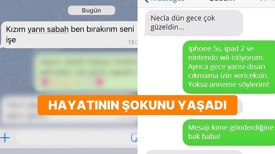 Sevgilisine Atacağı Mesajı Yanlışlıkla Babasına Atan Kadın Dumura Uğradı!