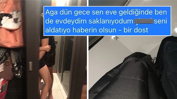 Flörtüyle Evdeyken Sevgilisi Tarafından Basıldığı İçin Geceyi Dolapta Geçiren Bahtsız Adam