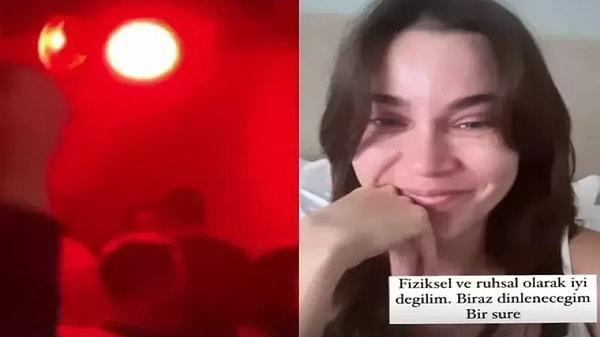 Sonrasında Esin Çepni'nin sosyal medyada ağlayarak yaptığı bir paylaşım ile resmen şaşkına dönmüştük. Bilal Hancı olduğunu iddia ettiği kişinin genç bir kadınla öpüşürken videosunu paylaşmıştı.