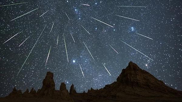 NASA, dünyanın her yerinden gözlemlenebilen Geminid meteor yağmurunun yaklaşmakta olduğunu duyurdu.
