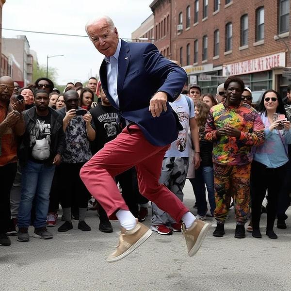 15. Joe Biden, lütfen dans etme...