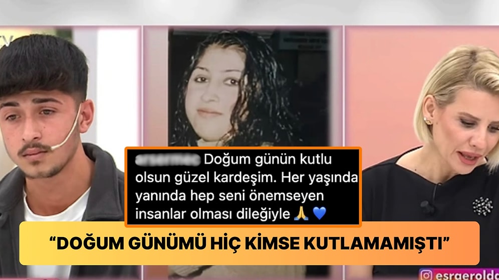 Esra Erol'da Annesini Arayan Mertcan'ın "Doğum Günümü Hiç Kimse Kutlamamıştı" Sözleri Yürekleri Burktu!