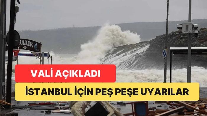 İstanbul İçin Peş Peşe Uyarılar: Fırtına Bekleniyor