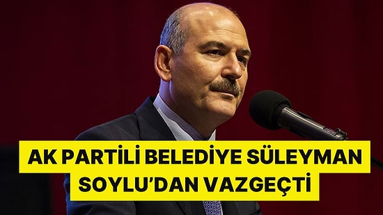 Düzce Belediyesi, Kültür Merkezinden ‘Süleyman Soylu’ İsmini Kaldırdı İddiası