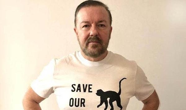 Ricky Gervais, son stand-up gösterisi Armageddon’dan elde ettiği 1.9 milyon pound geliri 8 Aralık'ta hayvan refahı için dünya çapında çalışan 11 hayvan koruma derneğine bağışladı. Bu güzel haber sonrası bağışla ilgili esprili bir dille açıklamalarda bulundu.