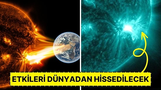 NASA, Son 6 Yılda Gerçekleşen En Büyük Güneş Patlamasının Ürkütücü Görüntülerini Paylaştı!