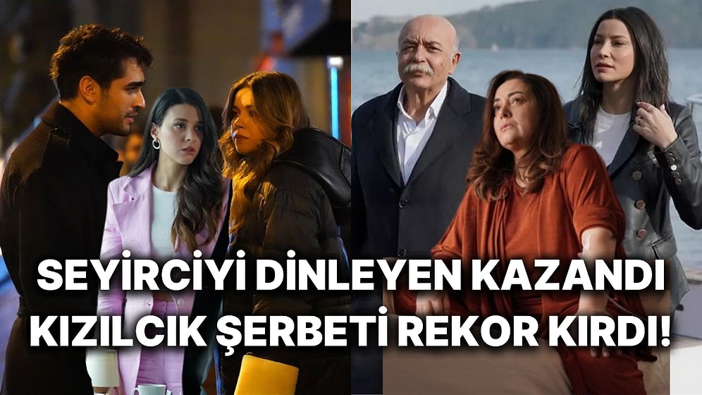 Kızılcık Şerbeti'nden Yeni Rekor: Alev, Abdullah ve Pembe'nin Aşk Üçgeni  Seyran, Ferit ve Pelin'i Ezdi Geçti!