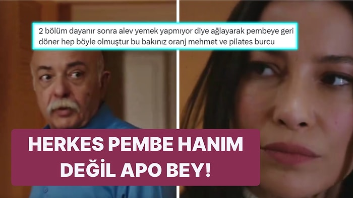 Herkes Pembe Değil: Alev'in Su İstemesine Apo'nun Verdiği Tepki Kızılcık Şerbeti İzleyicilerinin Diline Düştü