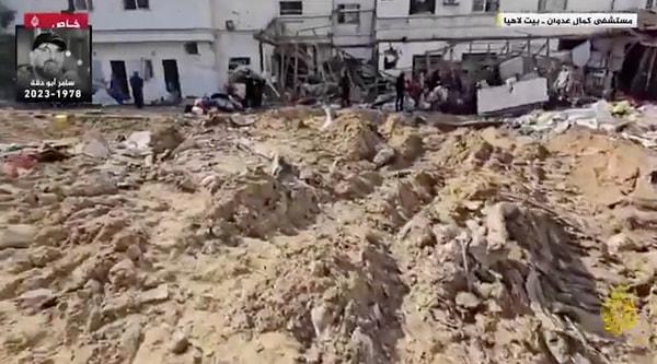 Al Jazeera'nın İngilizce sitesi haberi "İsrail buldozerleri, Gazze'deki hastanenin önünde hasta ve yaralı Filistinlileri eziyor" başlığıyla duyurdu.