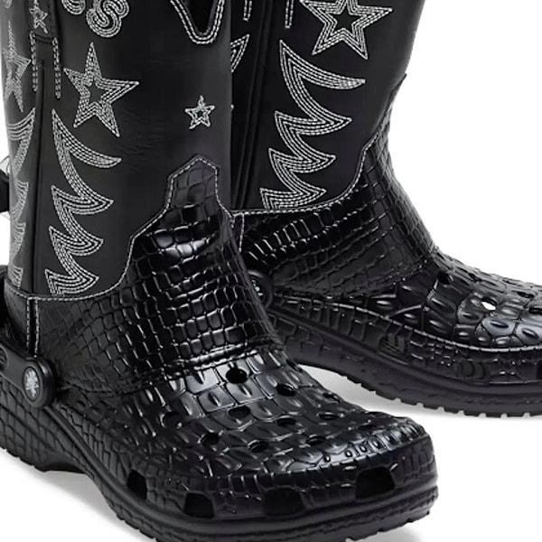 9. Cowboy boot crocs