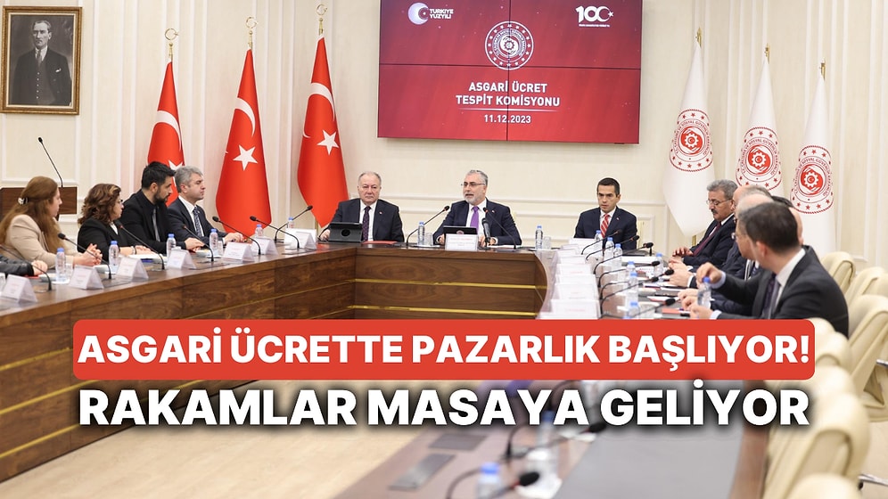 Asgari Ücrette Rakamlar Masaya Geliyor: Ana Sorun Vergi! Asgari Ücrette Taraflar Ne Bekliyor?