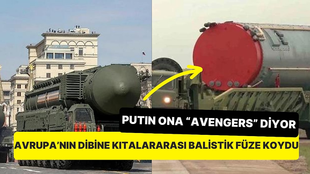 Avrupa'nın Dibine Kıtalararası Balistik Füze Yerleştiren Rusya Tüm Dünyada Endişe Yarattı!