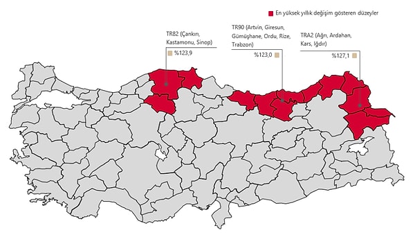 Türkiye Cumhuriyet Merkez Bankası(TCMB), Ekim ayında konut fiyatlarında yıllık artış hızının yüzde 89,2'den yüzde 86,5'e gerilediğini açıkladı.