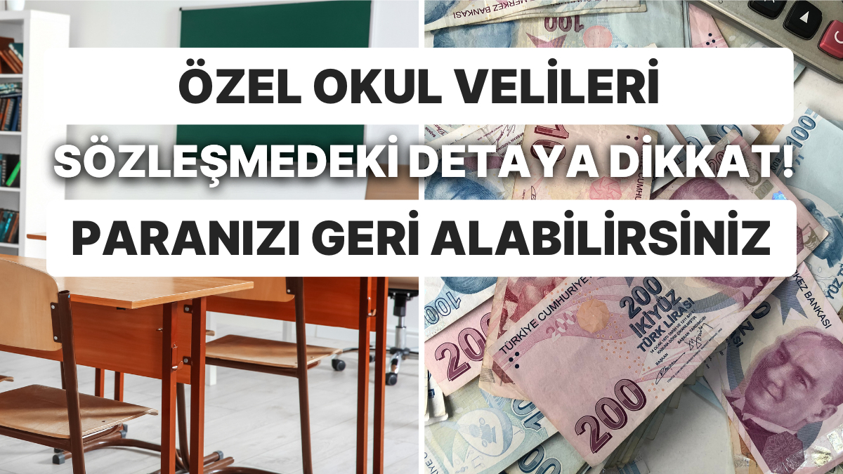 Özel Okullarda KDV Farkını Ödeyen Veliler Sözleşmeye Dikkat!