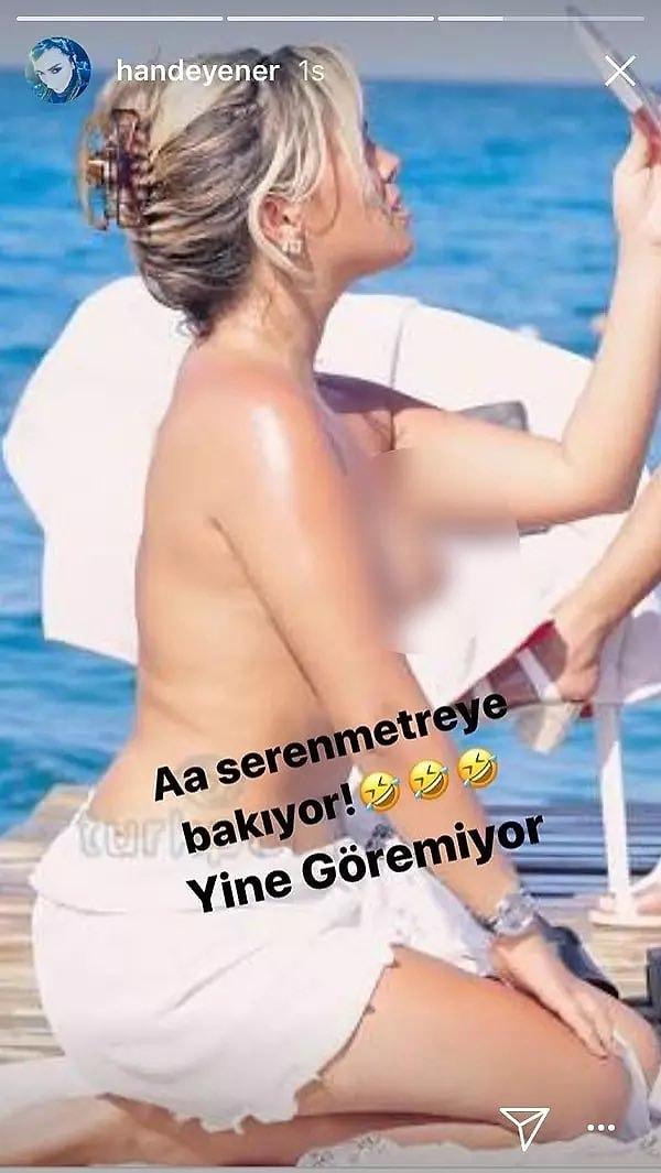 Sürekli Hande Yener'in Telifmetre birinciliğini şaibeli bulan Seren Serengil'e yanıt olarak onun üstsüz fotoğraflarını paylaşıp, ardından Seren "Uyuşturucu bağımlısı" suçlaması yapınca Seren'in de uyuşturucu geçmişini gözler önüne sermesi.