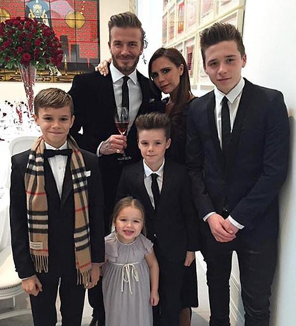 Tabii yalnızca çiftimize değil aynı zamanda Beckham ailesinin tüm üyelerine hayranlık besliyoruz.