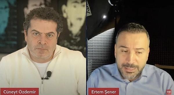 YouTube'da kendi kanalından yayın yapan Cüneyt Özdemir, TFF'nin verdiği kararları yorumcu Ertem Şener ile değerlendirdi. "İstanbulspor'un sahadan çekilmesi artık komedi bile değil" diyen Cüneyt Özdemir, Fenerbahçe'ye kumpas kurulduğunu iddia etti.