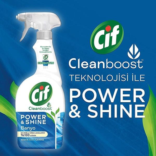 Cif Power Shine Cleanboost Sprey Temizleyici