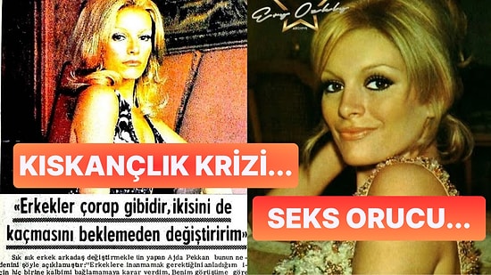 Geçmişten Bu Yana Süperstar Ajda Pekkan'ın Magazine Bomba Gibi Düşen Olayları