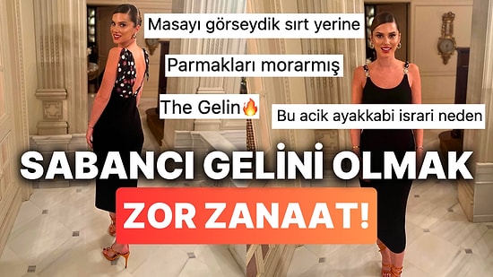 Nazlı Sabancı'nın Ailece Yalıda Verdikleri Yılbaşı Yemeğinde Giydikleri Topa Tutuldu