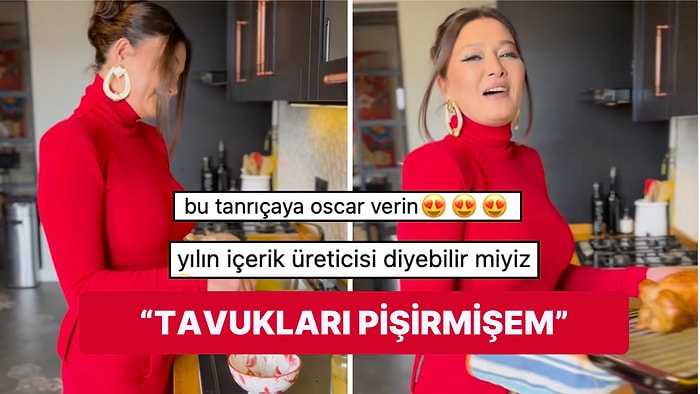 Nurgül Yeşilçay "Bu Yıl Başımıza Gelenler Pişmiş Tavuğun Başına Gelmedi" Dedi Mutfağa Girip Tavuk Pişirdi