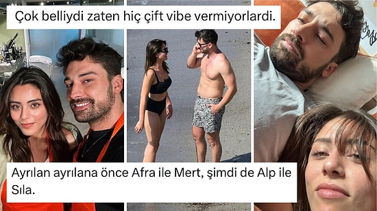 Sıla Türkoğlu ve Alp Navruz Çiftinin Birbirlerini Takipten Çıkmaları Ayrılık İddialarını Güçlendirdi!