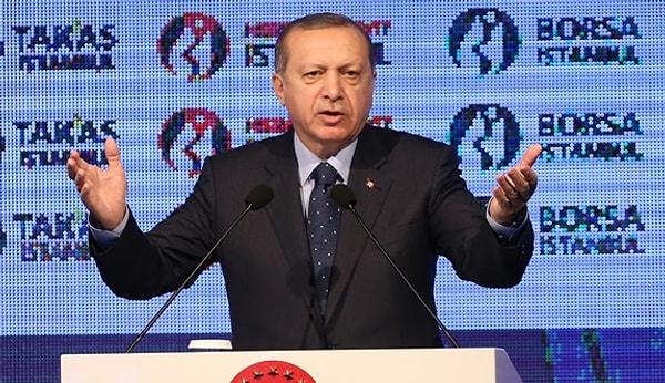 Cumhurbaşkanı Erdoğan, "Türkiye borsa üzerinden yabancı sermaye çekmeyi sürdürüyor" derken, son yıllarda azalan yabancı yatırımcı oranının son aylarda yükselişe geçmesine işaret etti.