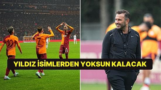 Galatasaray'da Fenerbahçe Derbisi Öncesi Davinson Sanchez ve Hakim Ziyech'ten Kötü Haber