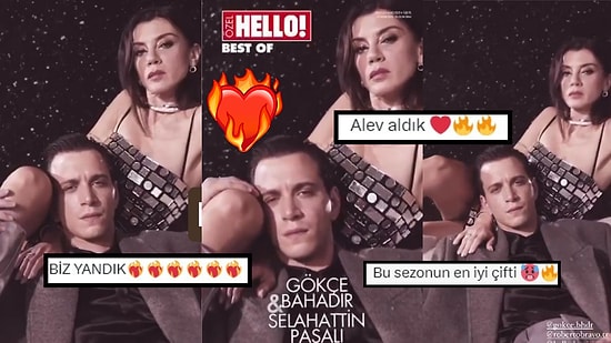 Ömer Dizisinin Başrolleri Selahattin Paşalı ve Gökçe Bahadır'ın Yeni Yıl Pozları "Alev Aldı Buralar" Dedirtti