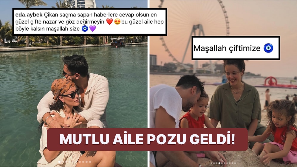 Pelin Akil ve Anıl Altan Çifti Boşanma İddialarına İnat Mutlu Aile Pozu Vererek Düşman Çatlattı!