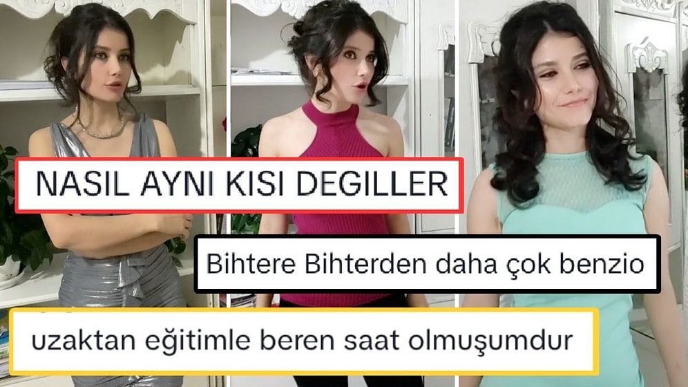 Beren Saat’e Beren Saat’ten Daha Fazla Benzeyen Tiktoker!