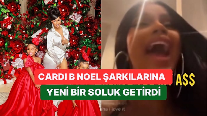 Cardi B'nin Noel Şarkısı Cover'ı Yılların Şarkısını Unutturdu: Dinleyenler Kulaklarına İnanamadı