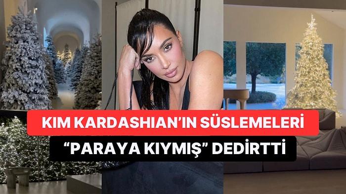 Kim Kardashian'ın "Akıl Hastanesine" Benzetilen Noel Süslemelerini Paylaştığı Videoya Çeşitli Yorumlar Yapıldı
