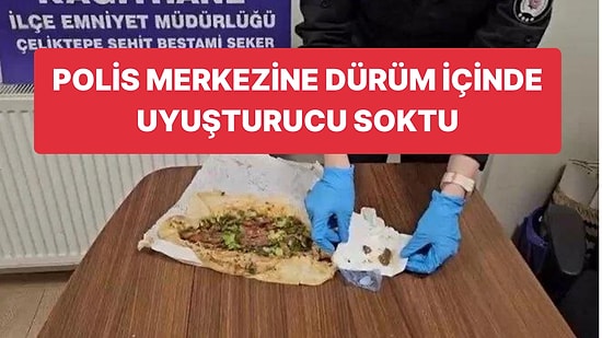 Polis Merkezinde İlginç Olay: Gözaltındaki Sevgilisine Dürüm İçinde Uyuşturucu Getirdi