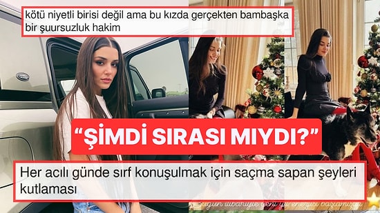 Hande Erçel'in 'Sev Yaşa Şükret' Açıklamalı Yeni Yıl Paylaşımı Tepkilerin Odağında
