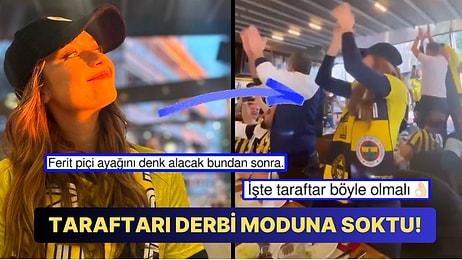 Dişi Kanarya Afra Saraçoğlu Dev Derbi Öncesi Paylaştığı Görüntülerle Fenerbahçelilerin Gönlünü Fethetti!