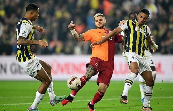 1 puan iki takım puanını 44'e yükseltirken, Fenerbahçe aynı puandaki rakibinin önünde liderliğini sürdürdü.