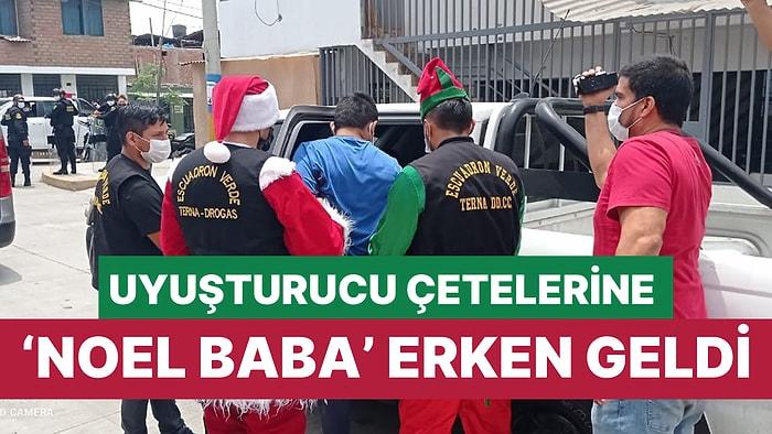Peru'da Uyuşturucu Çetesi Çökertildi: 'Noel Baba' Polisler İş Başında
