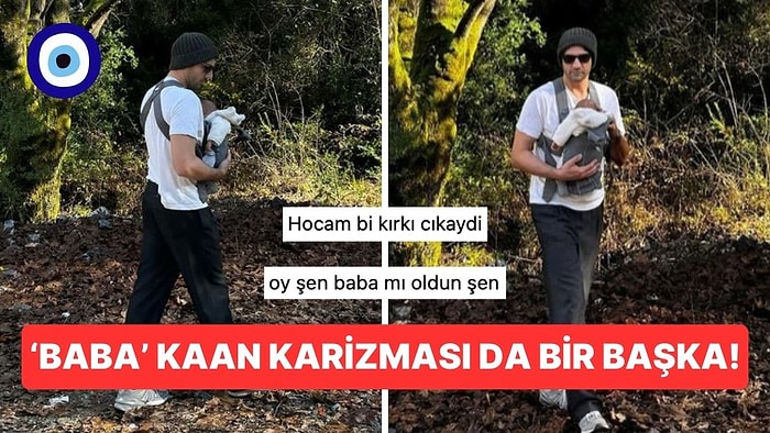 Minik Oğlu Ardıç'la Doğa Yürüyüşüne Çıkan Taze Baba Kaan Urgancıoğlu'nun Pozları Kalpleri Eritti!