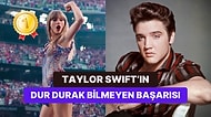 Ödüllere Doymayan Pop Şarkıcı Taylor Swift Rock'n Roll Efsanesi Elvis Presley'in Rekorunu Kırmayı Başardı