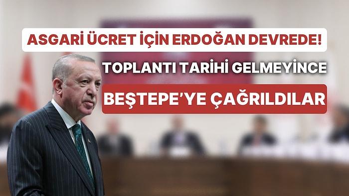 Cumhurbaşkanı Erdoğan Asgari Ücret Toplantısı İçin Tarafları Beştepe'ye Çağırdı
